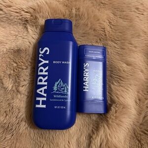 Harry’s body wash and deodorant set